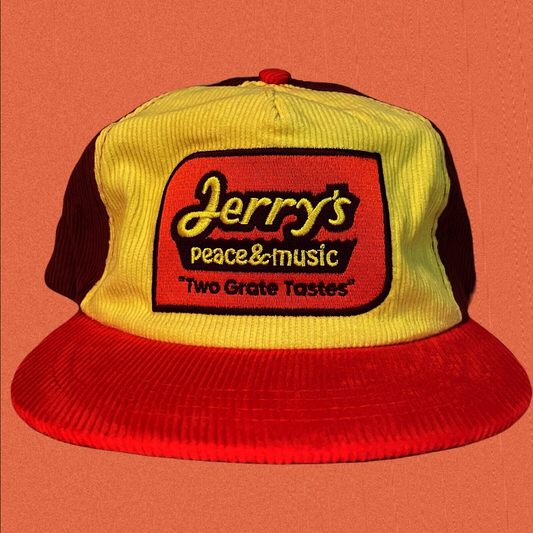 Grateful Dead Jerry's Peace & Music Corduroy Snapback Hat