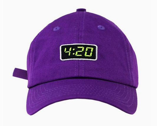 4:20 Alarm Clock Embroidered Dad Hat