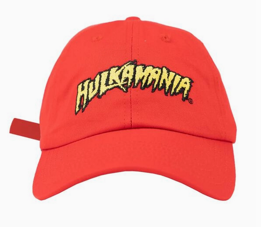 Hulkamania Hulk Hogan Embroidered Dad Hat