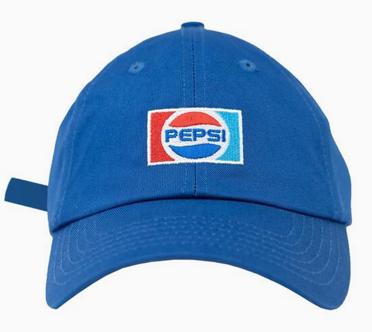 Pepsi Logo Embroidered Dad Hat