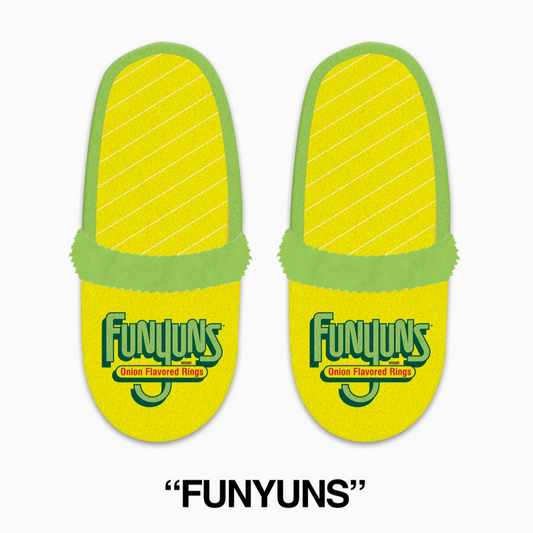 Funyuns Fuzzy Slide Slippers