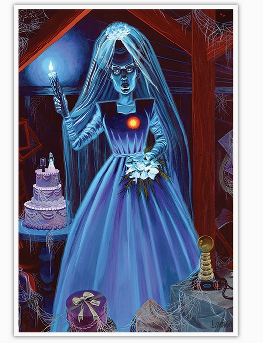 Haunted Mansion Bride Art Print