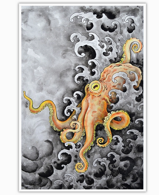 Evening Crawl Art Print