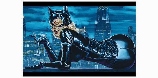 Cat on a Hot Tin Roof Art Print