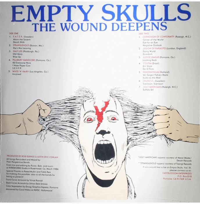 Empty Skulls-The Wound Deepends Vinyl