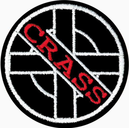 Crass Icons Of Authority Logo  Patch