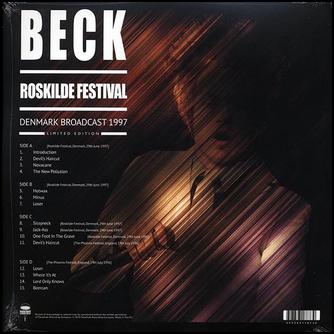 Beck - Roskilde Festival Denmark Vinyl LP