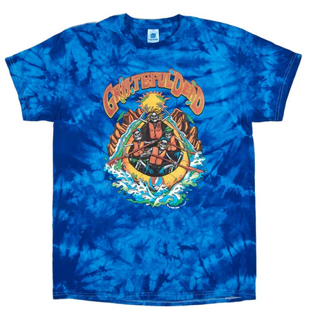 Men's Grateful Dead Tie Dye River Rafter T-Shirt
