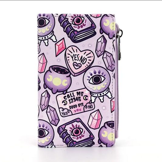Girly Witches Tarot Vinyl Wallet
