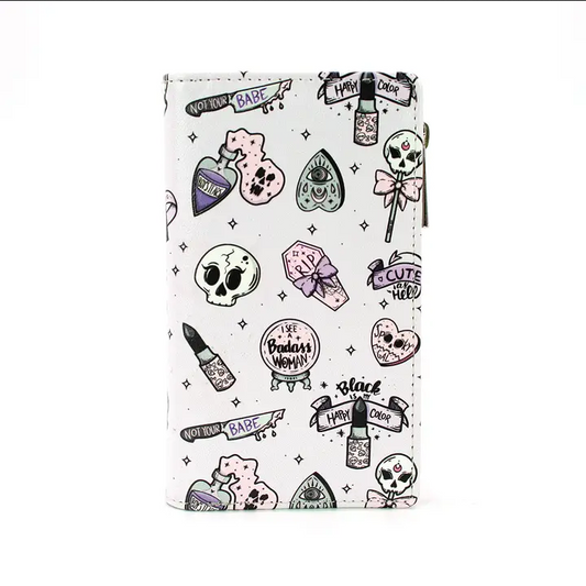 Spooky Witch Girl Vinyl Wallet