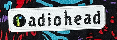 Radiohead Squiggle Patch