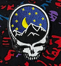 Steal Your Face Moon Mountain Patch