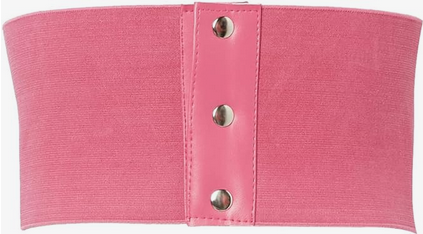 Lavish Fuchsia Lace Corset Belt Cincher