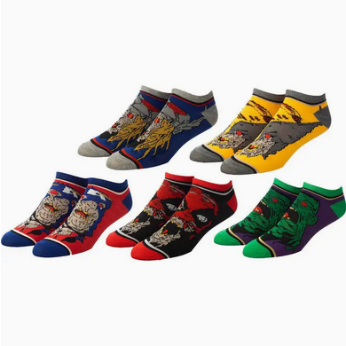 Marvel Zombies 5 Pack Pair Socks