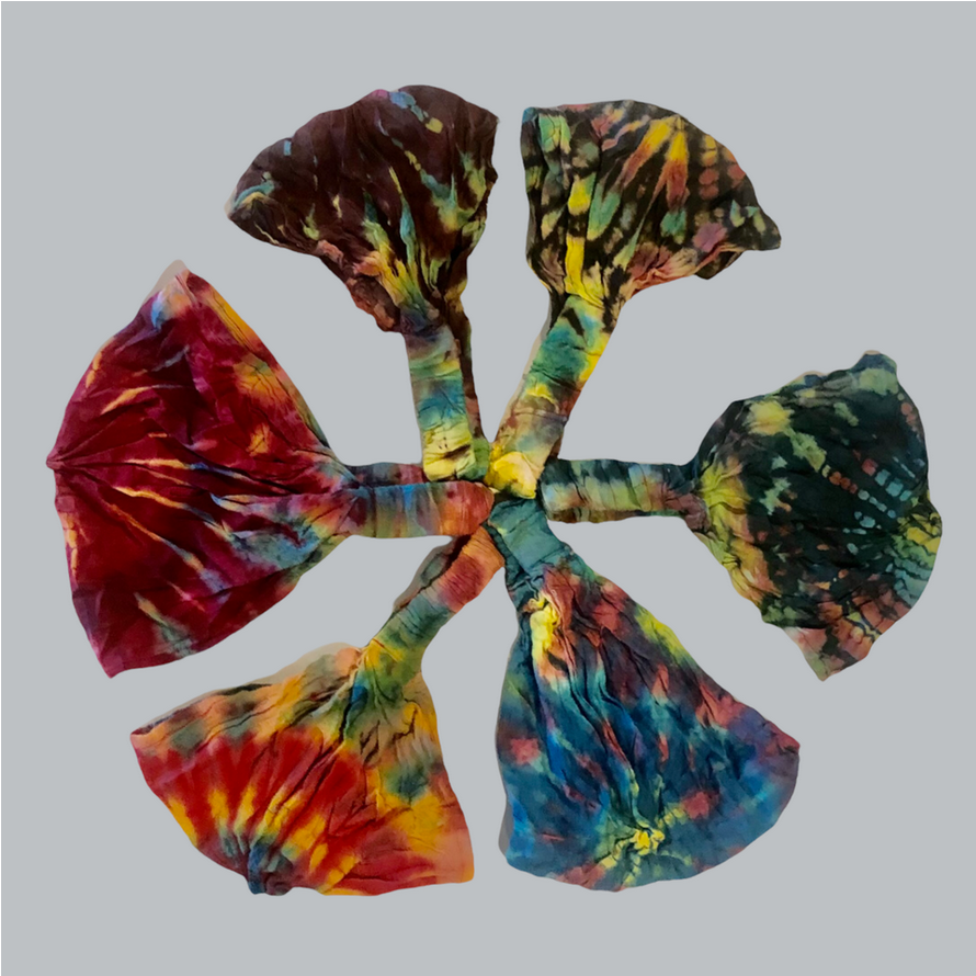 100% Cotton Tie Dye Headbands