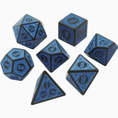 7 Piece Polyhedral Dice Set