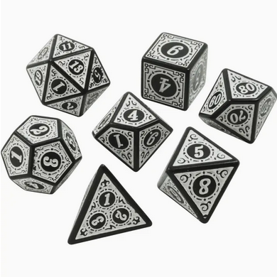 7 Piece Polyhedral Dice Set