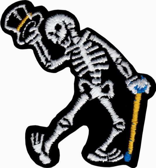 Top Hat Skeleton Patch