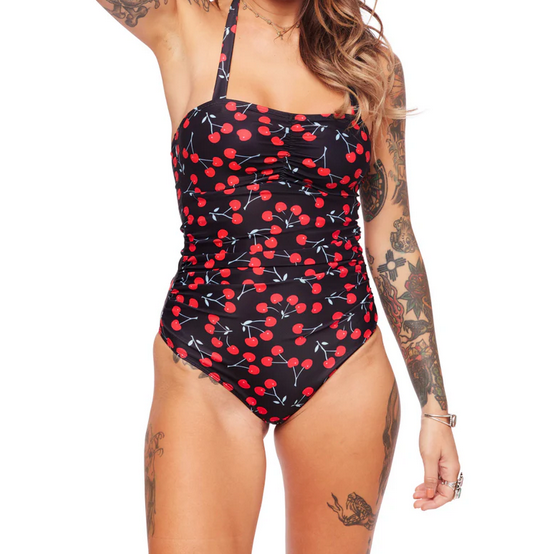 Retro Cherry One Piece Swimsuit