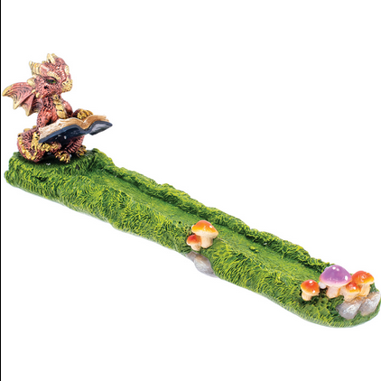 Reading Dragon Mushroom Incense Burner