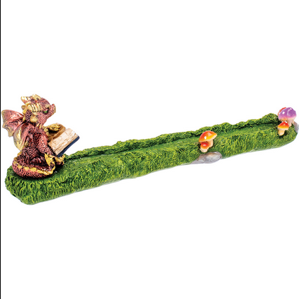 Reading Dragon Mushroom Incense Burner