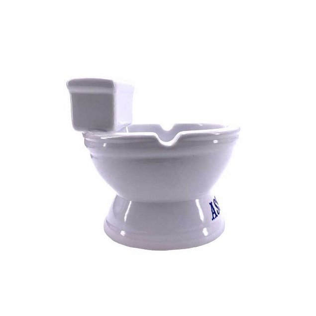 Toilet Asstray Ceramic Ashtray