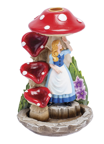 Fujima Alice In Wonderland Mushroom Backflow Incense Burner