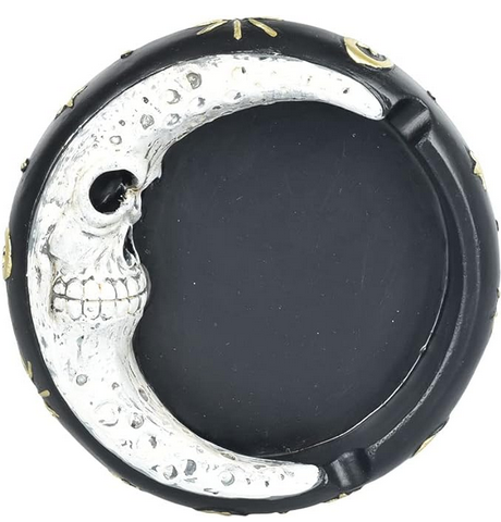 Scary Skull Moon Ashtray