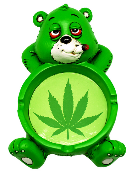 Stoner Bear Polyresin Ashtray