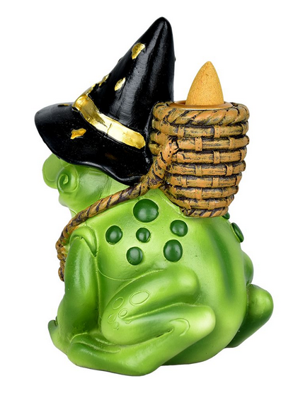 Bewitching Frog Backflow Incense Burner