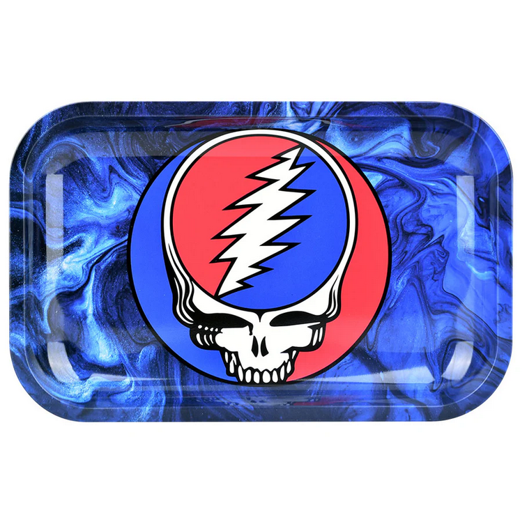 Grateful Dead Steal Your Face x Pulsar Metal Rolling Tray & Lid