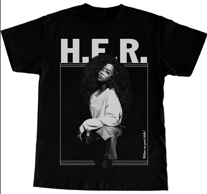 Men's H.E.R. Standing Photo T-Shirt