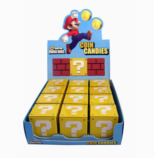 Super Mario Question Mark Coin Candies