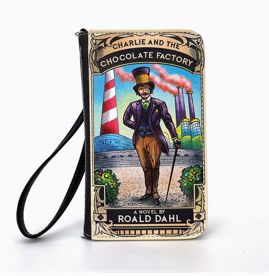 Charlie and the Chocolate Factory Book Wallet in Vinyl