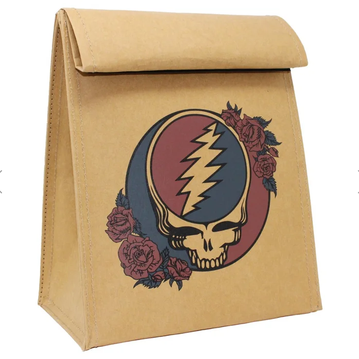 Grateful Dead Steal Your Face Roll-Top Lunch Bag