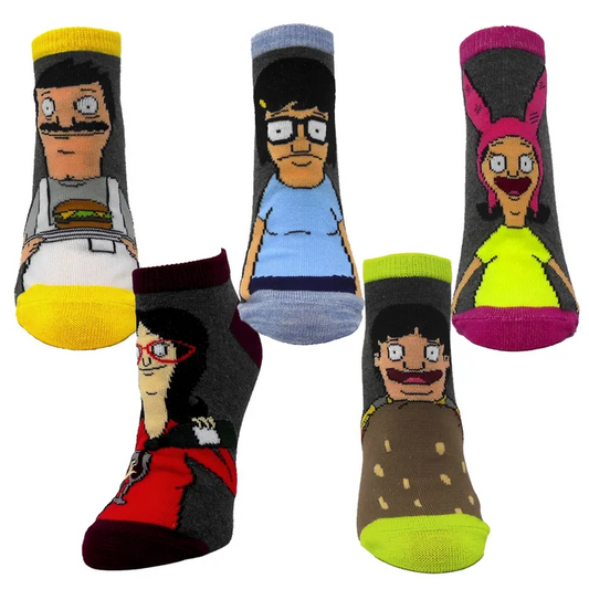 Bob's Burgers Family Member Socks 5-Pack