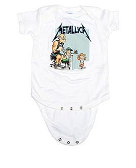 Metallica Inked Onesie