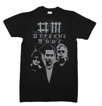 Men's Depeche Mode Band Photo T-Shirt