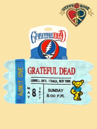 Grateful Dead Admission Ticket Toy Pet