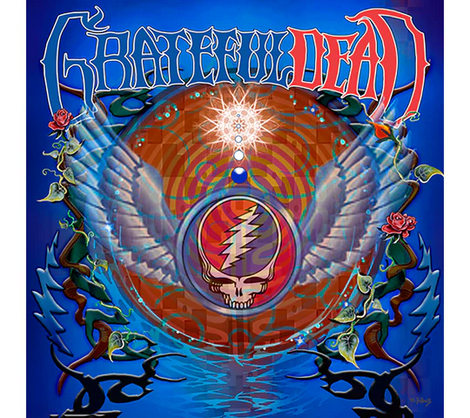 Grateful Dead Winged Stealie Art Print