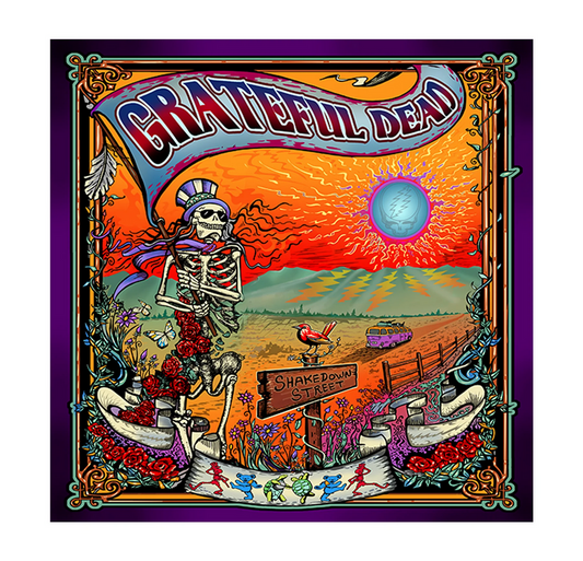 Grateful Dead Shakedown Going Up Country Art Print