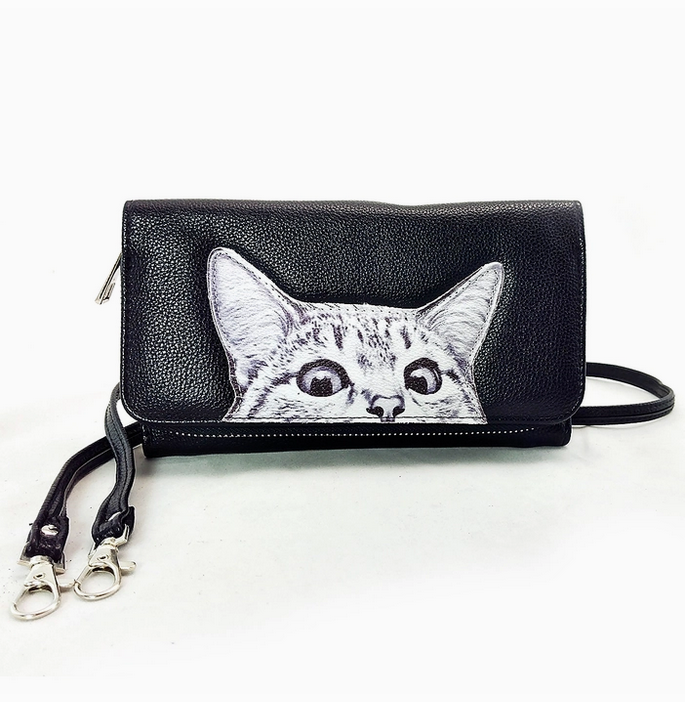 Peeking Cats Wallet