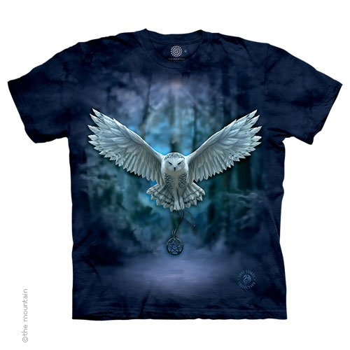 Men's Awake Your Magic Owl Tie Dye T-shirt