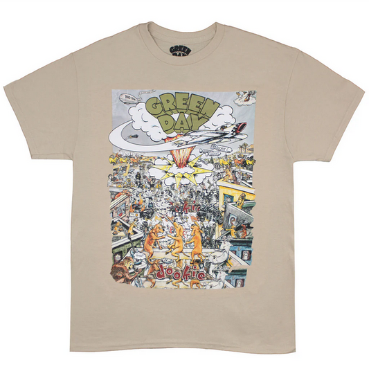 Men's Green Day Tan Dookie T-Shirt