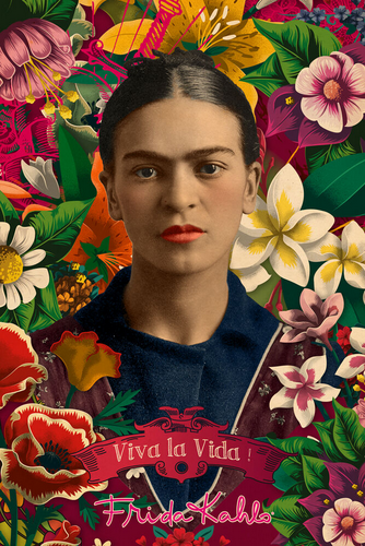 Frida Kahlo Vida La Vida Poster