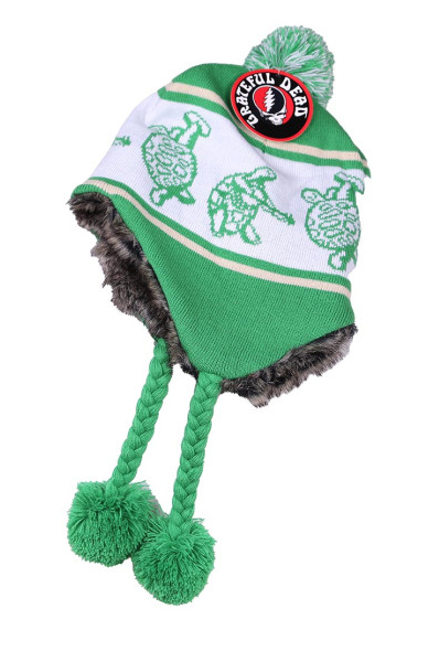 Grateful Dead Pompom Ski Hat