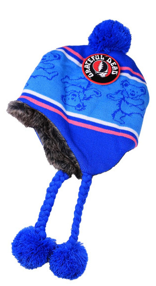 Grateful Dead Pompom Ski Hat