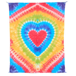 Classic Hippie Tie-Dye Tapestry