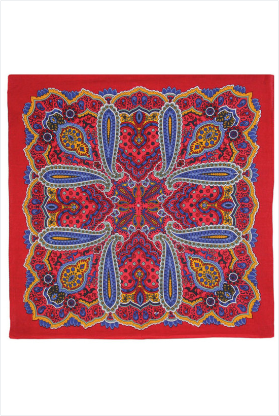 DISCONTINUED Paisley Print Bandana