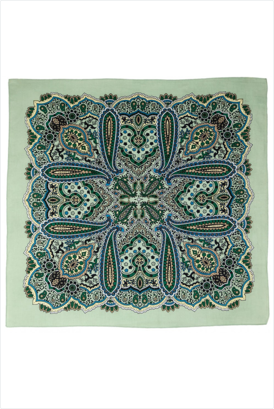 DISCONTINUED Paisley Print Bandana